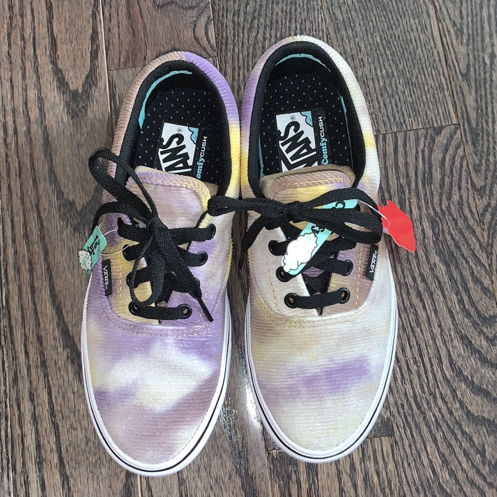 🆕 Vans Comfycrush Era Blotched TieDye Sneaks Men’s 6/ Women’s 7.5